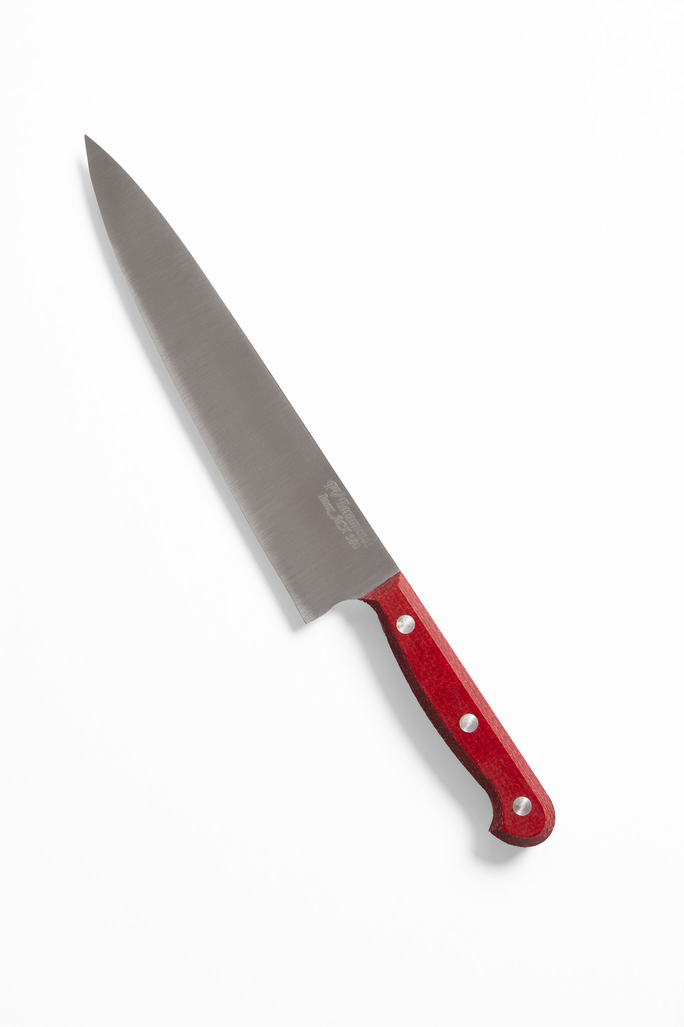 Cuchillo cebollero yute rojo