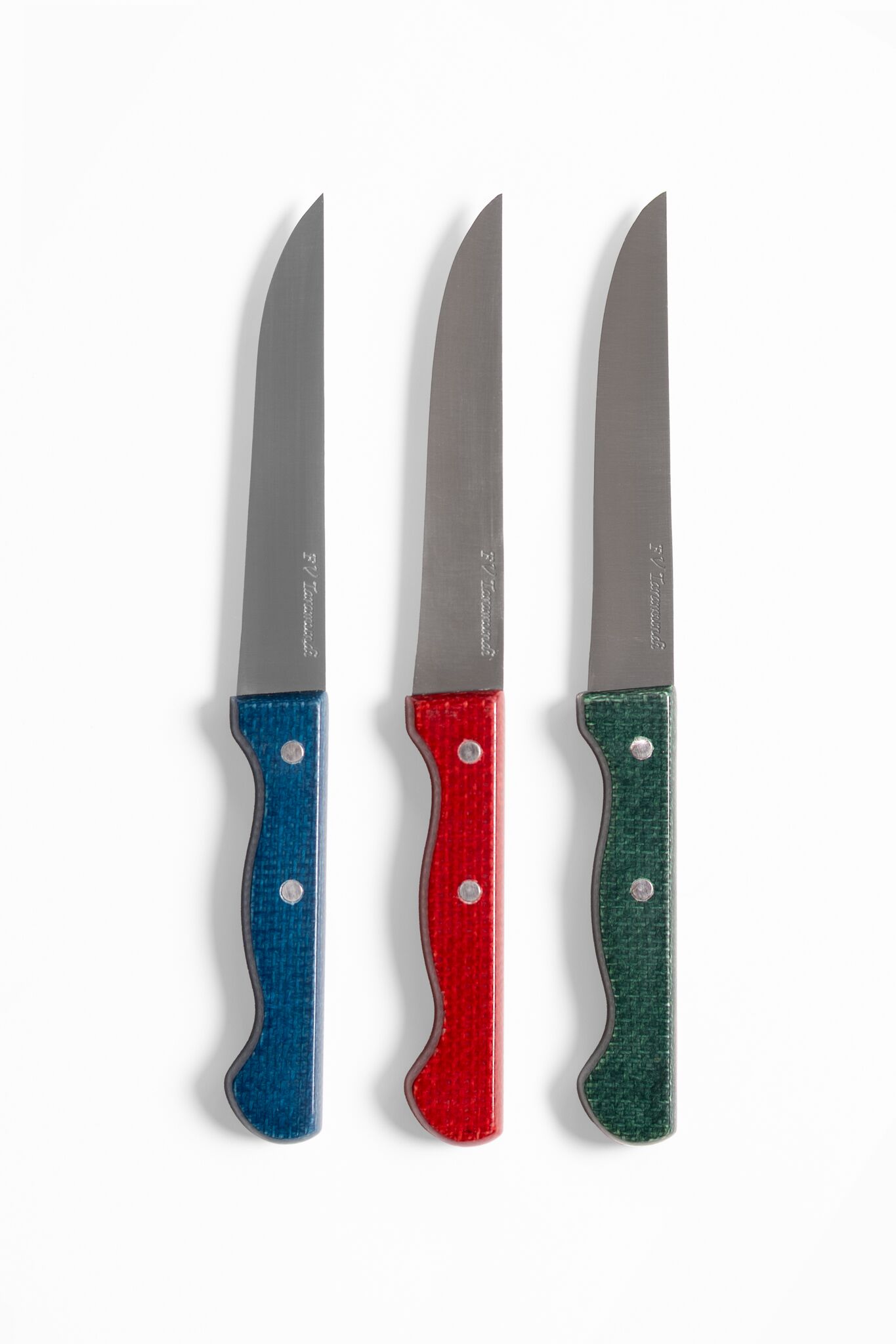 Cuchillo mesa yute azul - Imagen 5