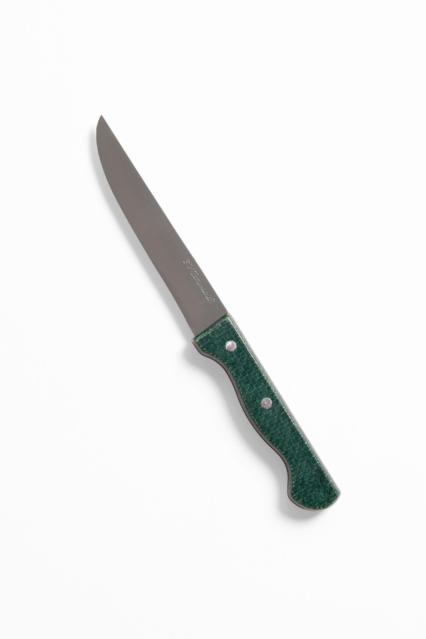 Cuchillo mesa yute verde