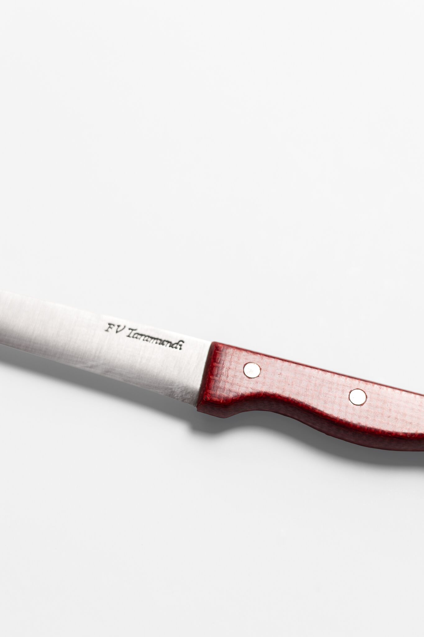 Cuchillo mesa yute rojo - Imagen 4
