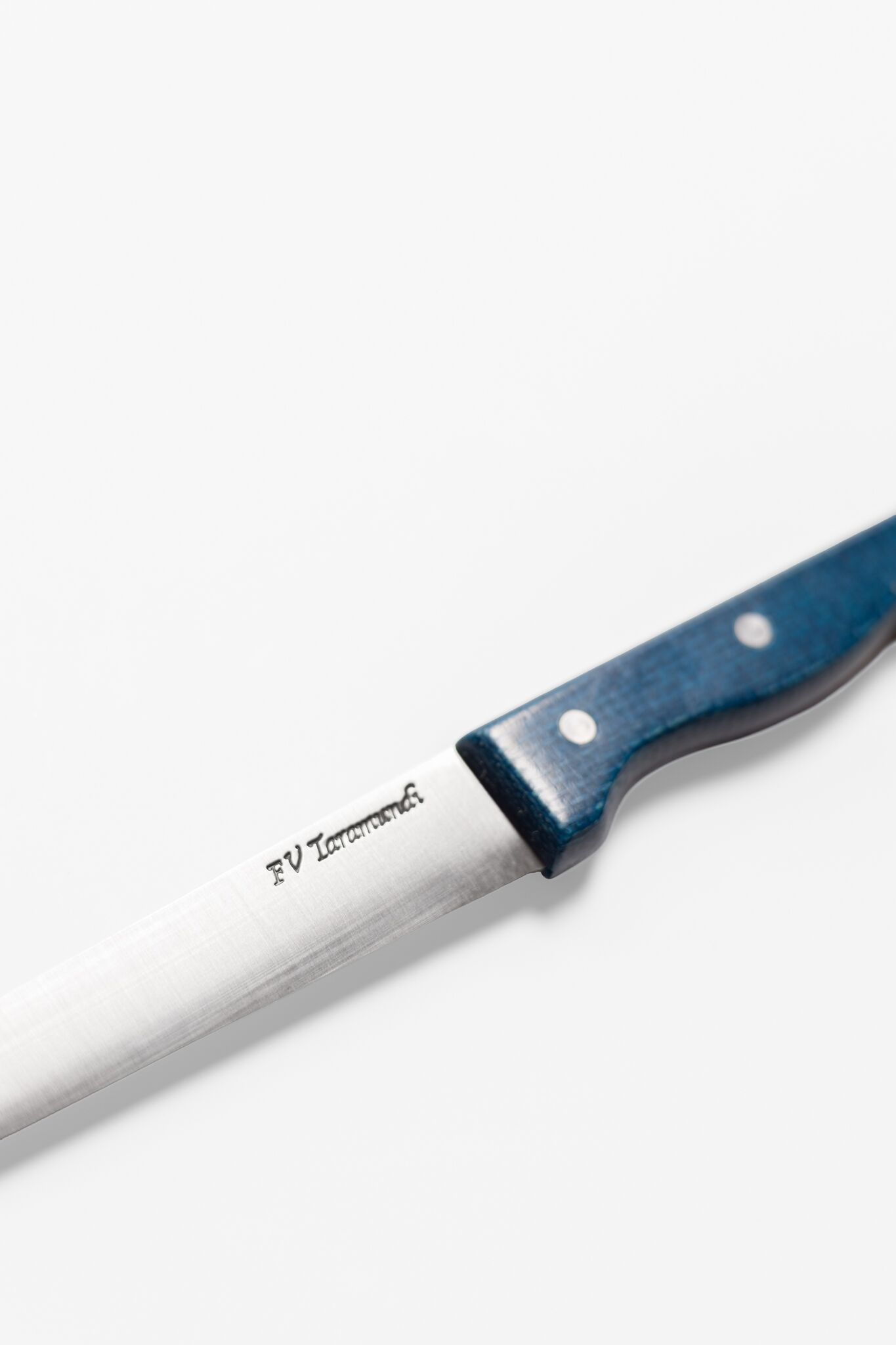 Cuchillo mesa yute azul - Imagen 4
